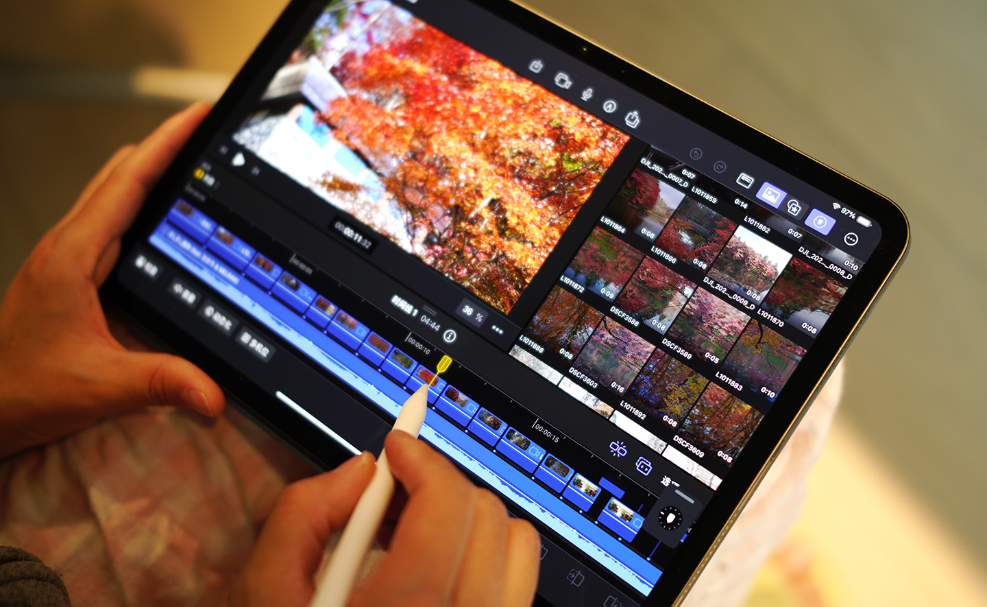 用 iPad Pro 剪视频真的很爽